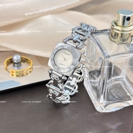 Relógio de liga de metal