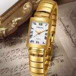 Relógio de aço inoxid