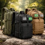 Mochila Tática Militar Impermeável Reforçada Grande 50L